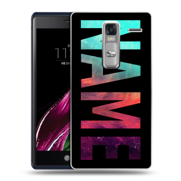 Пластиковый чехол на LG Class с принтом NAME