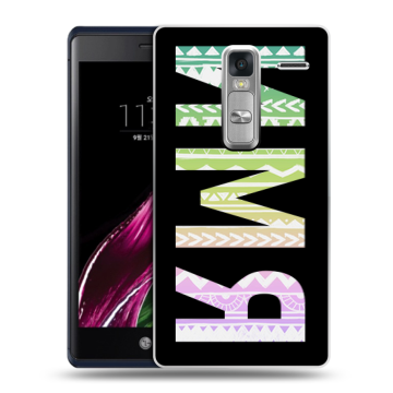 Пластиковый чехол на LG Class с принтом ИМЯ