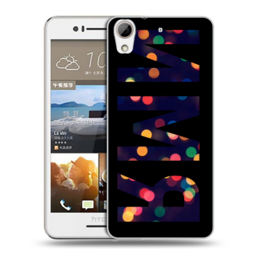 Пластиковый чехол на HTC Desire 728 с принтом ИМЯ