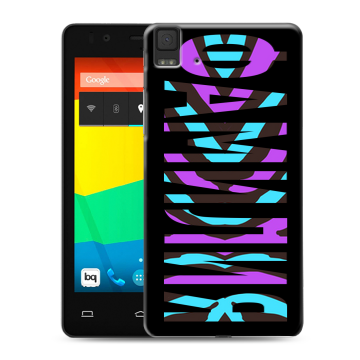 Силиконовый чехол на BQ Aquaris E4.5 с принтом ФАМИЛИЯ