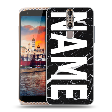 Пластиковый чехол на ZTE Axon Mini с принтом NAME