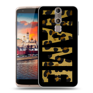 Пластиковый чехол на ZTE Axon Mini с принтом NAME