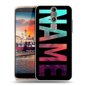Пластиковый чехол на ZTE Axon Mini с принтом NAME