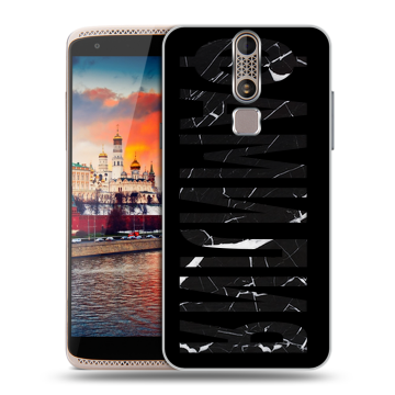 Пластиковый чехол на ZTE Axon Mini с принтом ФАМИЛИЯ