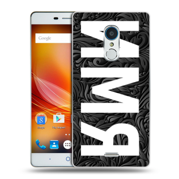Силиконовый чехол на ZTE Blade X9 с принтом ИМЯ