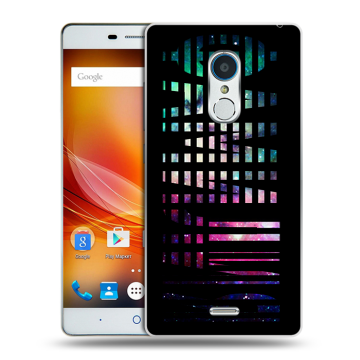 Силиконовый чехол на ZTE Blade X9 с принтом ФАМИЛИЯ