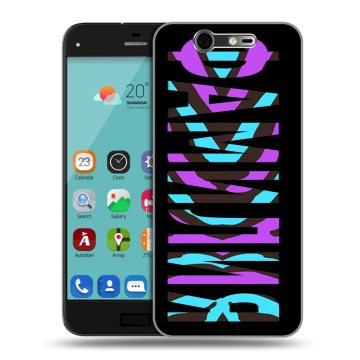 Силиконовый чехол на ZTE Blade S7 с принтом ФАМИЛИЯ