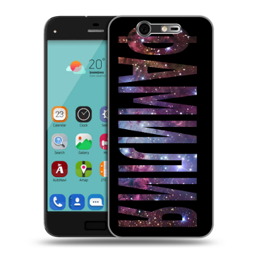 Силиконовый чехол на ZTE Blade S7 с принтом ФАМИЛИЯ
