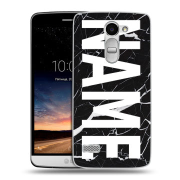 Пластиковый чехол на LG Ray с принтом NAME