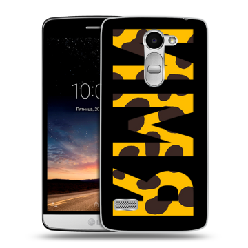 Пластиковый чехол на LG Ray с принтом ИМЯ