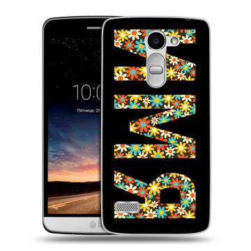 Пластиковый чехол на LG Ray с принтом ИМЯ