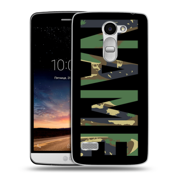 Пластиковый чехол на LG Ray с принтом NAME