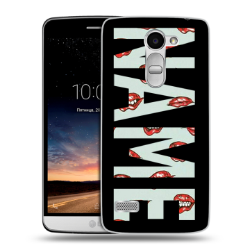 Пластиковый чехол на LG Ray с принтом NAME