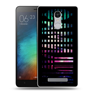 Пластиковый чехол на Xiaomi RedMi Note 3 с принтом ФАМИЛИЯ