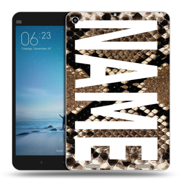 Силиконовый чехол на Xiaomi Mi Pad 2 с принтом NAME