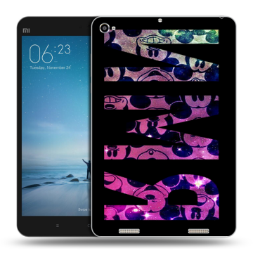 Силиконовый чехол на Xiaomi Mi Pad 2 с принтом ИМЯ
