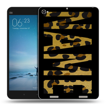 Силиконовый чехол на Xiaomi Mi Pad 2 с принтом NAME