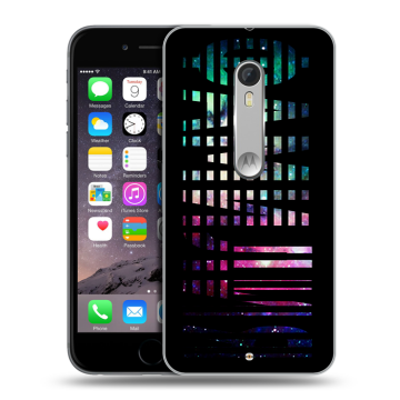 Пластиковый чехол на Motorola Moto X Style с принтом ФАМИЛИЯ