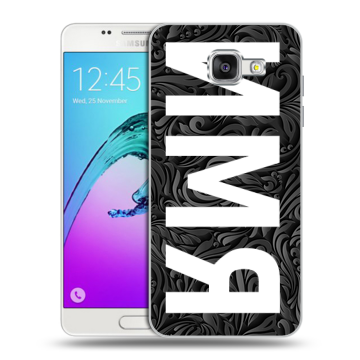 Силиконовый чехол на Samsung Galaxy A5 (2016) с принтом ИМЯ