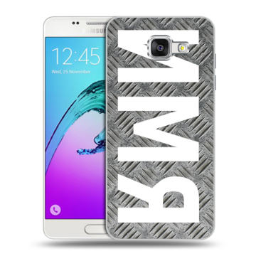 Силиконовый чехол на Samsung Galaxy A5 (2016) с принтом ИМЯ