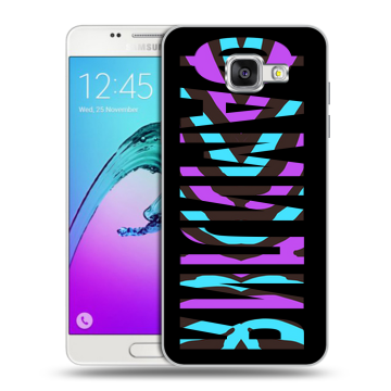 Силиконовый чехол на Samsung Galaxy A5 (2016) с принтом ФАМИЛИЯ