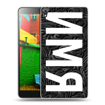 Силиконовый чехол на Lenovo Phab с принтом ИМЯ