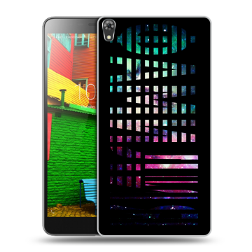 Силиконовый чехол на Lenovo Phab с принтом ФАМИЛИЯ