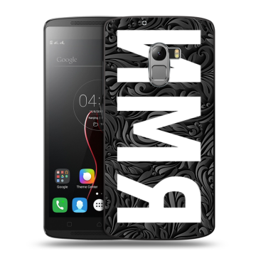 Силиконовый чехол на Lenovo A7010 с принтом ИМЯ