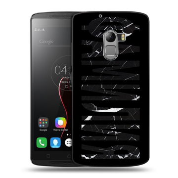 Силиконовый чехол на Lenovo A7010 с принтом ФАМИЛИЯ