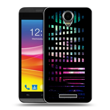 Силиконовый чехол на Micromax Canvas Power с принтом ФАМИЛИЯ
