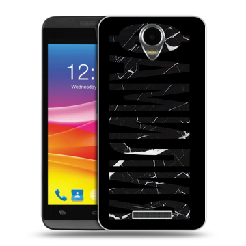 Силиконовый чехол на Micromax Canvas Power с принтом ФАМИЛИЯ