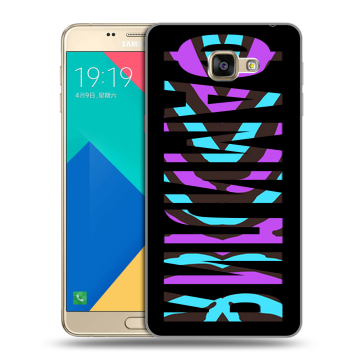 Силиконовый чехол на Samsung Galaxy A9 с принтом ФАМИЛИЯ