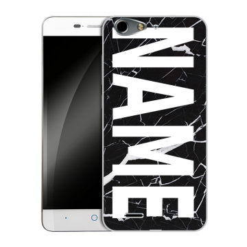 Силиконовый чехол на ZTE Blade L4 с принтом NAME