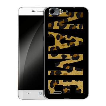 Силиконовый чехол на ZTE Blade L4 с принтом NAME