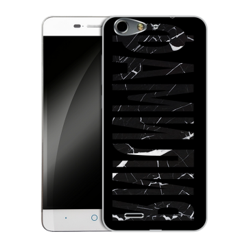 Силиконовый чехол на ZTE Blade L4 с принтом ФАМИЛИЯ