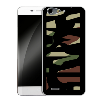 Силиконовый чехол на ZTE Blade L4 с принтом NAME