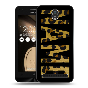Пластиковый чехол на ASUS ZenFone Go 4.5 с принтом NAME
