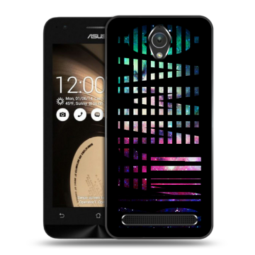 Пластиковый чехол на ASUS ZenFone Go 4.5 с принтом ФАМИЛИЯ