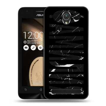 Пластиковый чехол на ASUS ZenFone Go 4.5 с принтом ФАМИЛИЯ