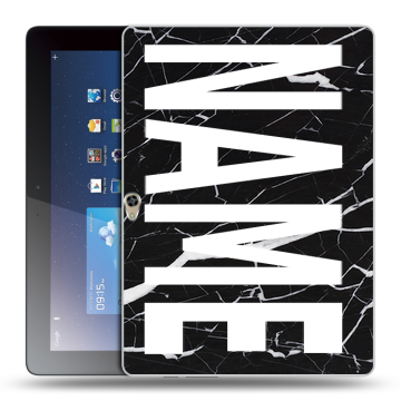 Силиконовый чехол на Huawei MediaPad M2 10 с принтом NAME