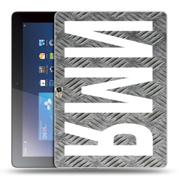 Силиконовый чехол на Huawei MediaPad M2 10 с принтом ИМЯ