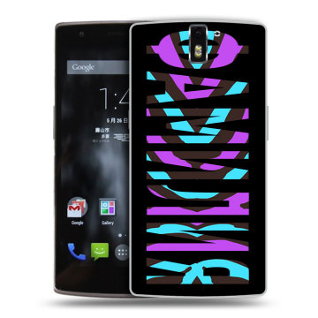Силиконовый чехол на OnePlus One с принтом ФАМИЛИЯ