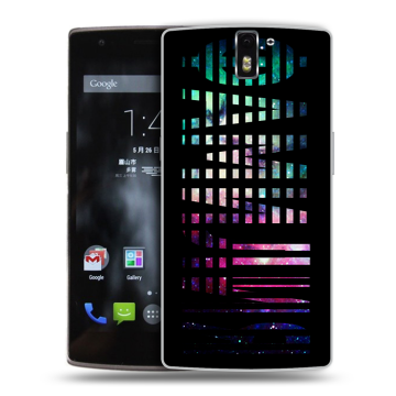 Силиконовый чехол на OnePlus One с принтом ФАМИЛИЯ