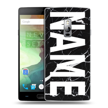 Пластиковый чехол на OnePlus 2 с принтом NAME