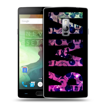 Пластиковый чехол на OnePlus 2 с принтом ИМЯ