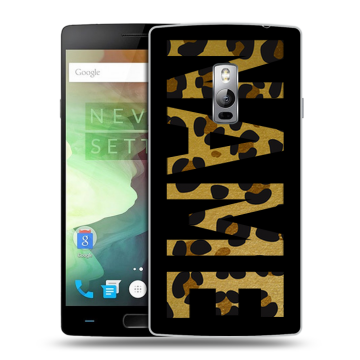 Пластиковый чехол на OnePlus 2 с принтом NAME