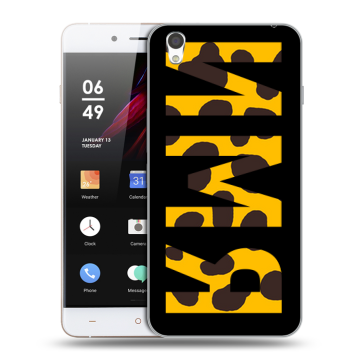 Пластиковый чехол на OnePlus X с принтом ИМЯ