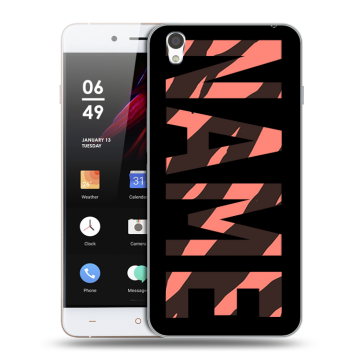 Пластиковый чехол на OnePlus X с принтом NAME