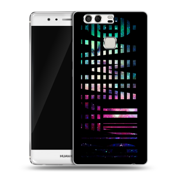 Силиконовый чехол на Huawei P9 с принтом ФАМИЛИЯ