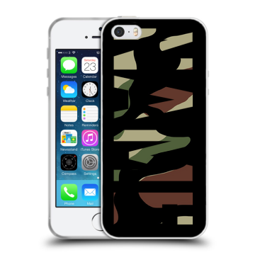 Пластиковый чехол на Iphone SE с принтом NAME